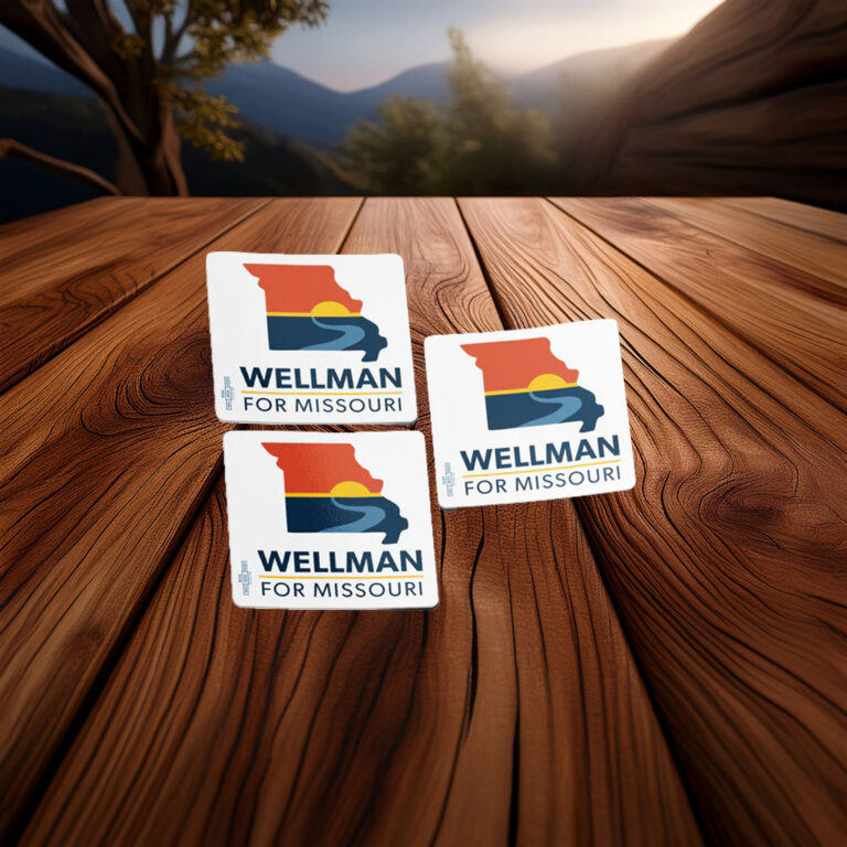 Fred Wellman for Missouri Sticker