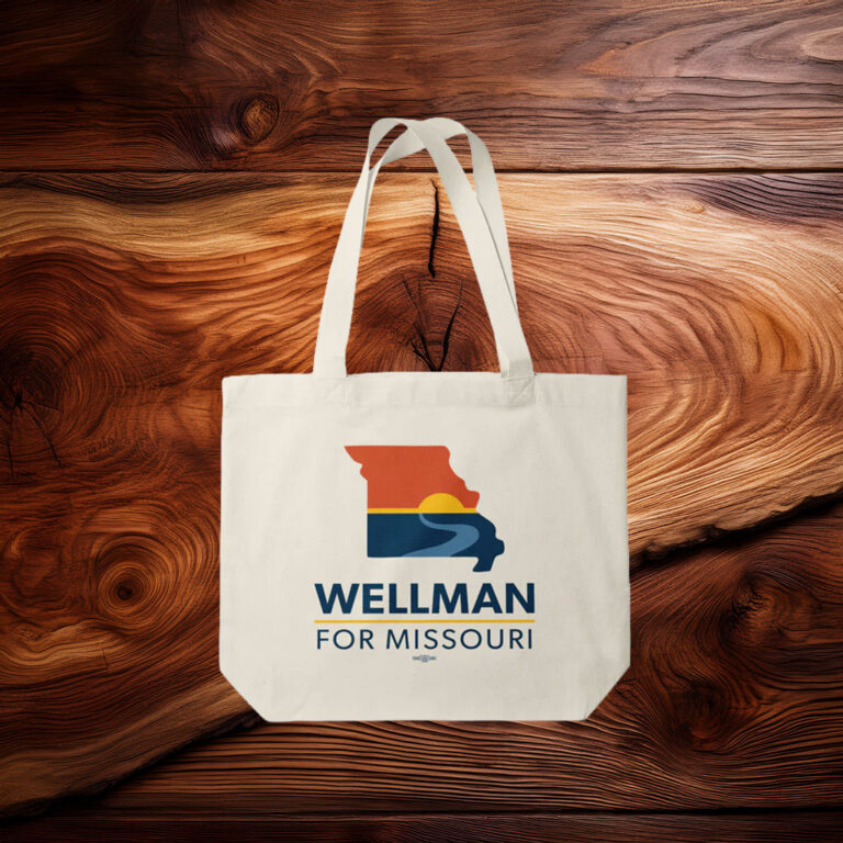 Fred Wellman for Missouri Tote Bag