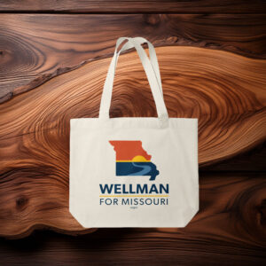 Fred Wellman for Missouri Tote Bag