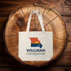 Fred Wellman for Missouri Tote Bag