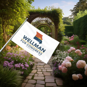Wellman for Congress Flag
