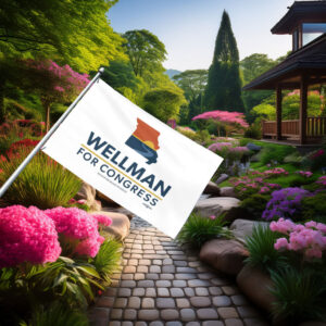Wellman for Congress Flag