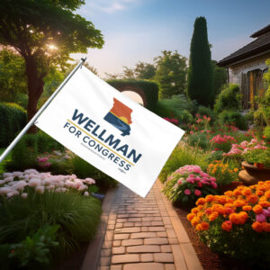 Wellman for Congress Flag