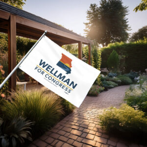 Wellman for Congress Flag